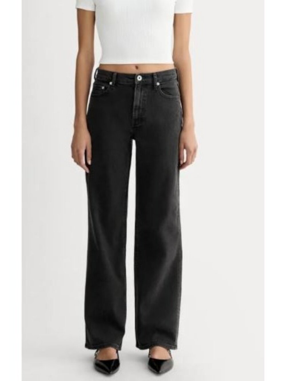 Everlane The '90s Forever Jean Washed Black Size 31 Regular  NWT